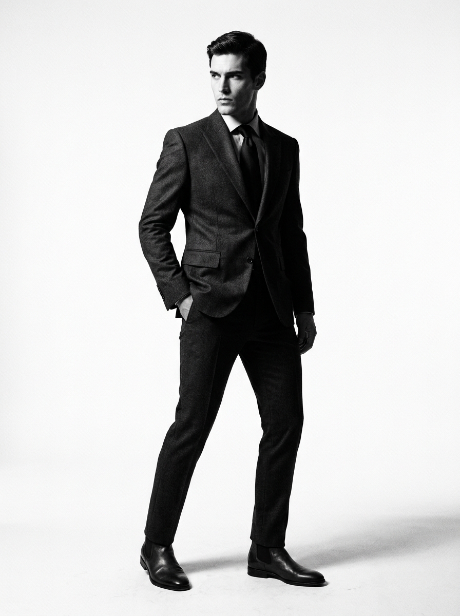 Coleccion Hombre — ropa masculina minimalista Noir Core