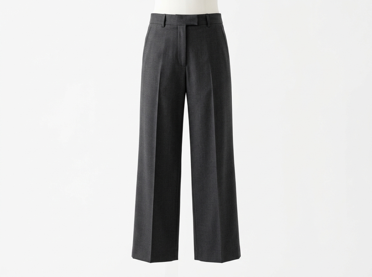 Pantalon Axis — corte estructurado gris oscuro